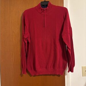 🌹 CLUB ROOM Men's Red Sweater size XXL